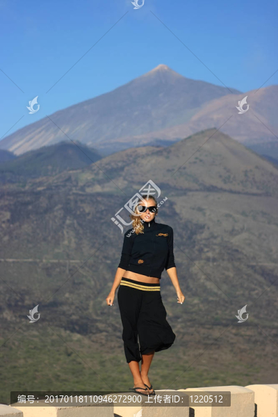 火山的女孩