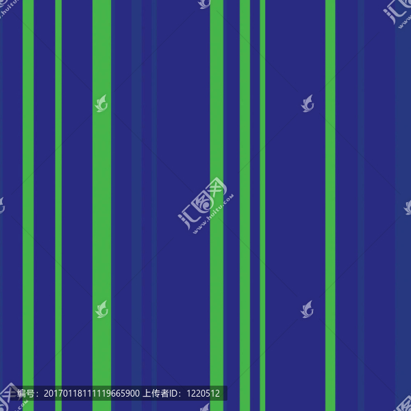 條紋葉插圖