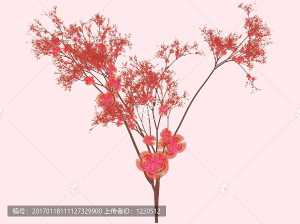 櫻花抽象藝術(shù)