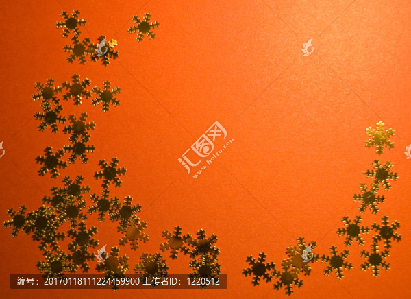 金色的雪花