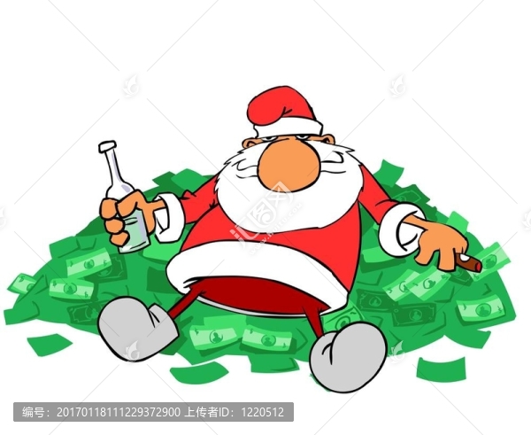 錢山上的圣誕老人