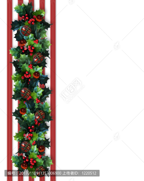 圣誕節(jié)和Holly,Garland
