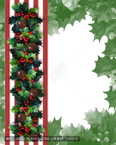 圣誕節(jié)和Holly,Garland