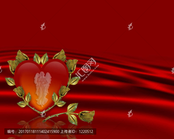 情人節(jié)背景Angel,Heart