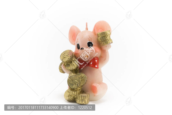 玫瑰蠟鼠標