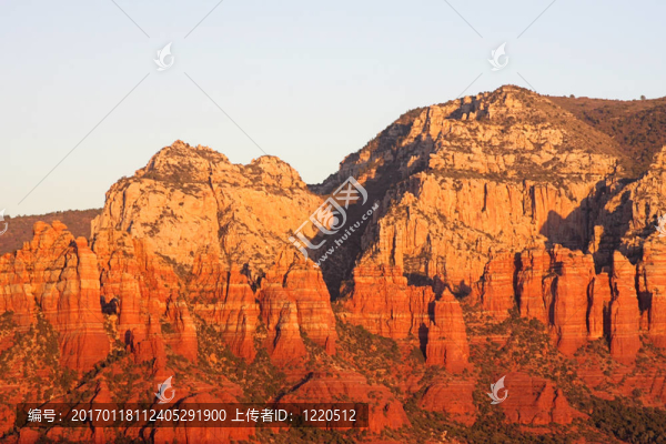 在塞多納亞利桑那州的日落-匯圖網(wǎng) www.fosd68.com 在塞多納亞利桑那州的日落