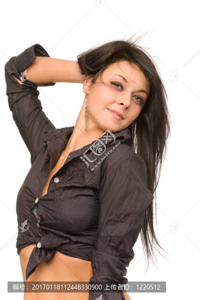黑發(fā)女人
