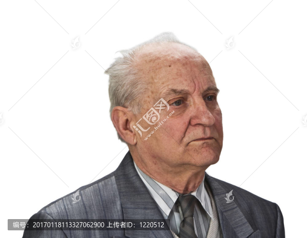 一個(gè)老人的肖像-匯圖網(wǎng) www.fosd68.com 一個(gè)老人的肖像