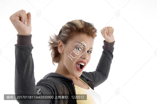 成功的年輕女性