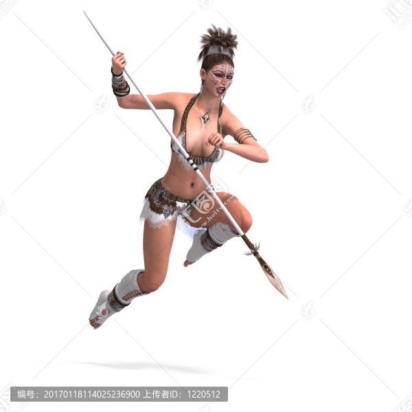 女性幻想的野蠻人