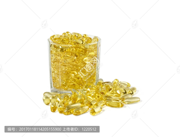 玻璃中的魚油