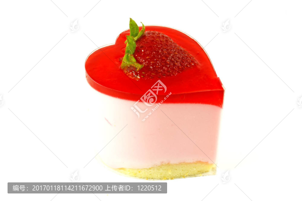 草莓慕斯蛋糕