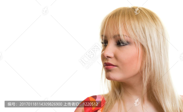 很酷的金發(fā)女人
