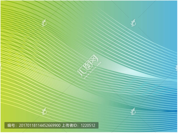 波浪狀的發(fā)光的顏色