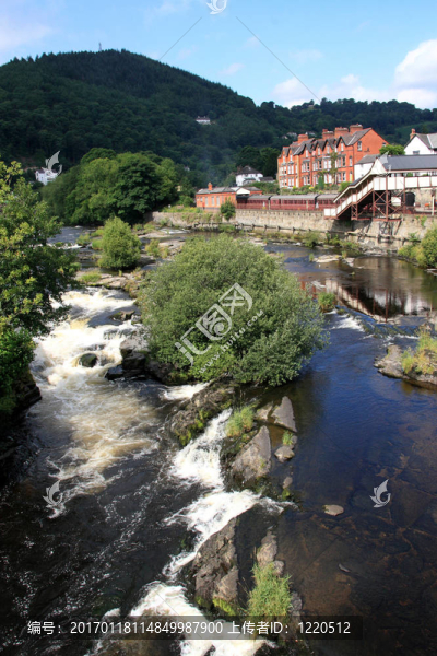 Dee,Llangollen河
