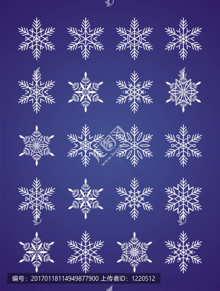 圣誕雪花2