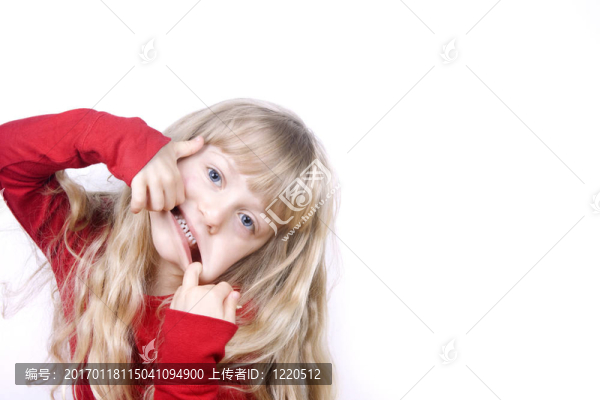 傻女