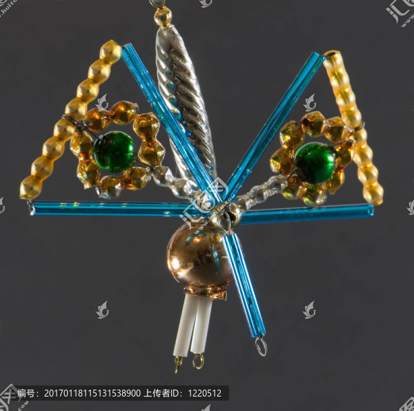 老蝴蝶圣誕飾品