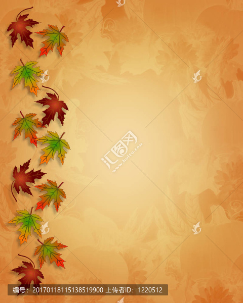 感恩節(jié)秋季背景