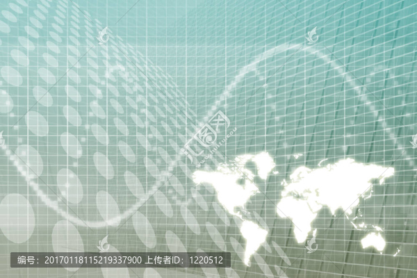 全球業(yè)務(wù)抽象背景