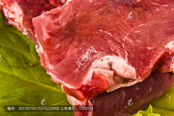 新鮮的肉