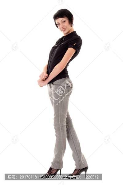 年輕漂亮的女人