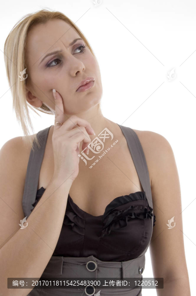 年輕美麗的女人