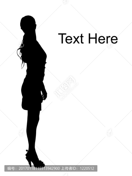 站在女人的側(cè)面觀