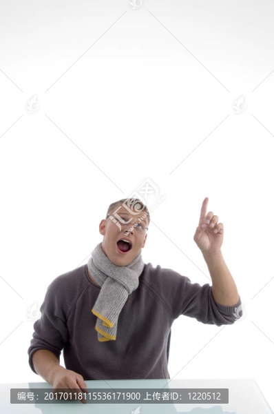 男性前瞻性和指向性