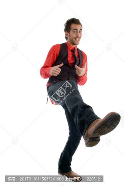 酷男舞者