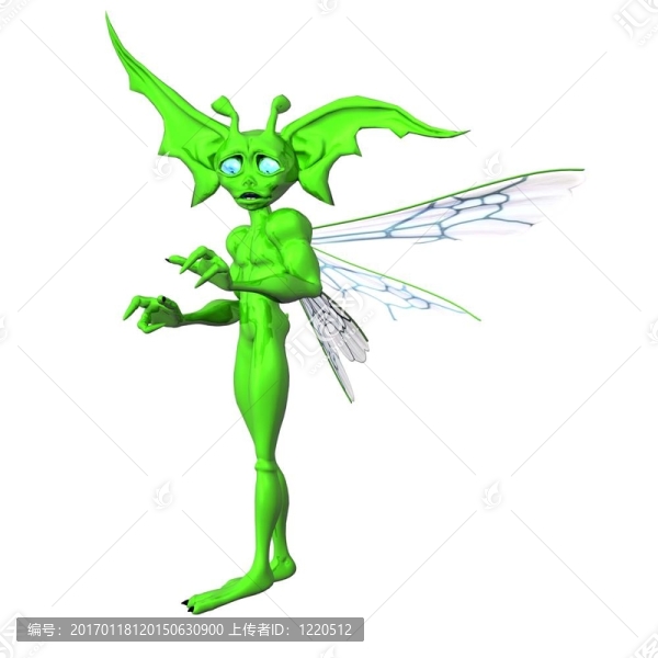 卡通外星人的性格