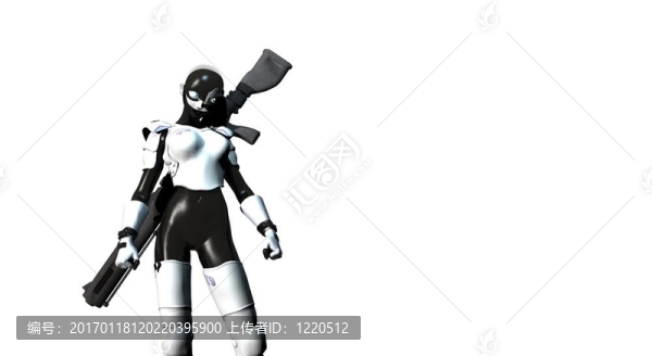 未來(lái)戰(zhàn)士狙擊機(jī)器人