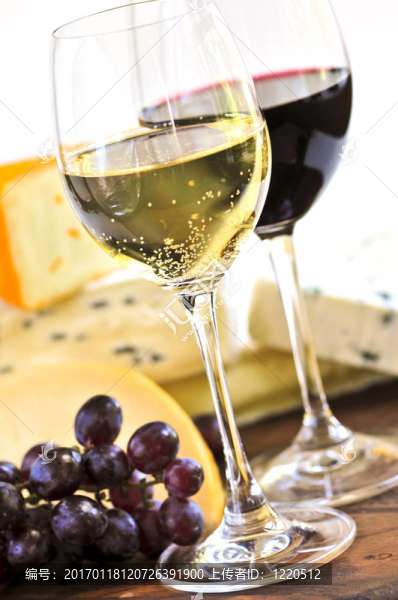 葡萄酒和奶酪