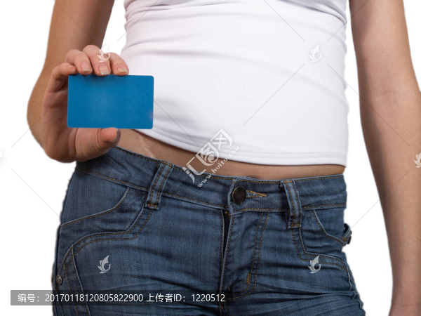 穿牛仔褲的女孩