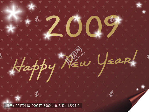 新年卡背景