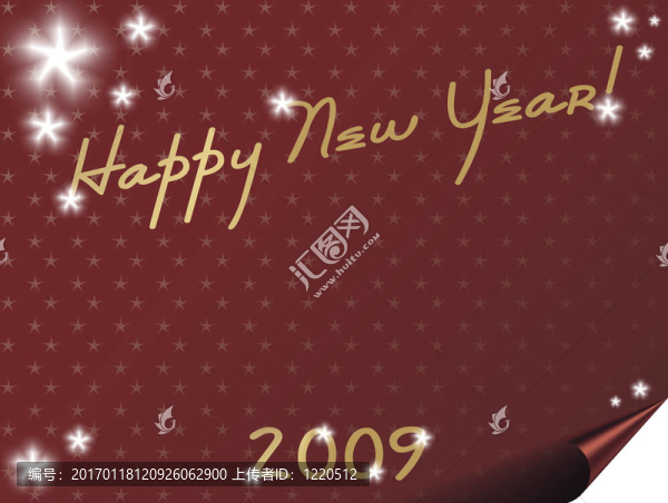 新年卡背景