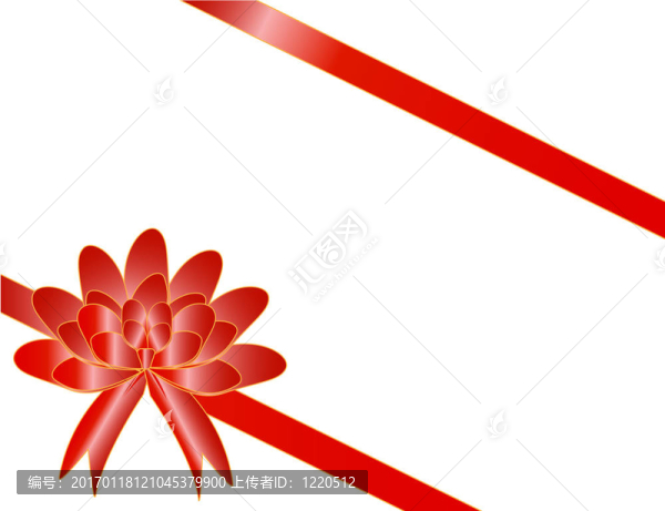 大紅色蝴蝶結(jié)