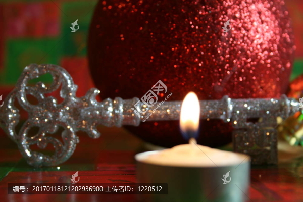 節(jié)日的燭光