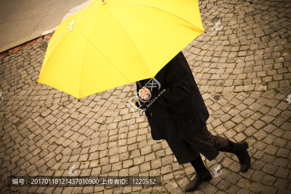 黃色的雨傘