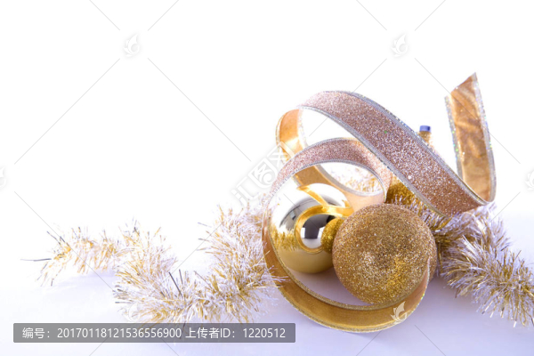 黃金圣誕裝飾品