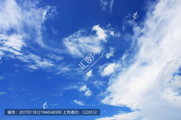 多云的天空