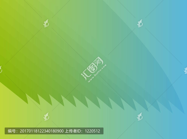 波浪狀的發(fā)光的顏色