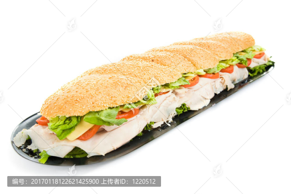 巨型火雞三明治