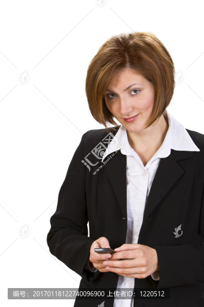 帶手機的女人