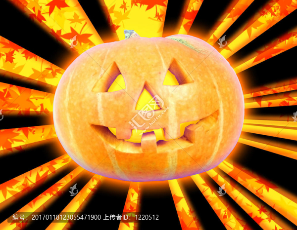 萬圣節(jié)南瓜徑向