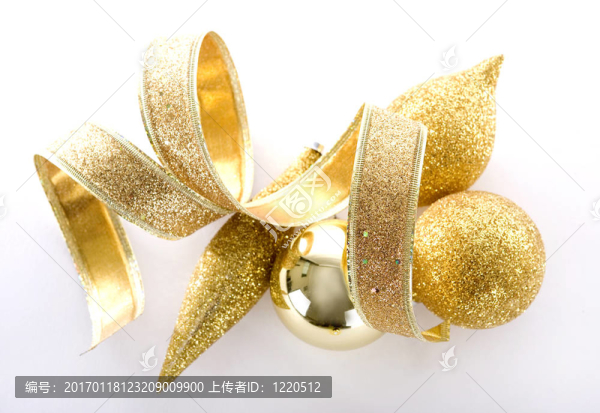 黃金圣誕裝飾品