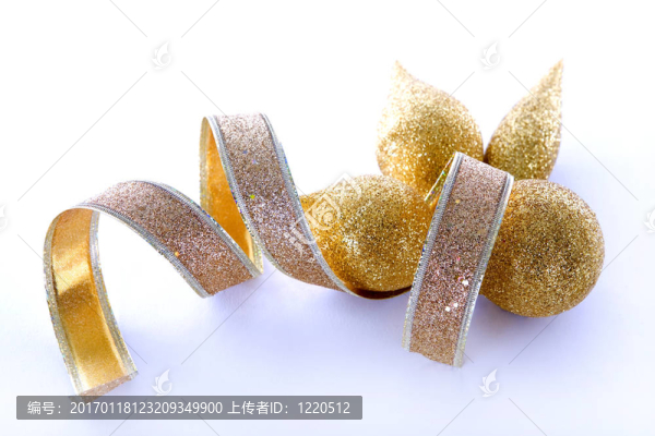 黃金圣誕裝飾品