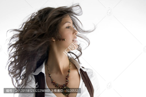 時(shí)尚美女模特造型