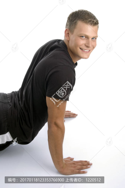 做肌肉做的男人