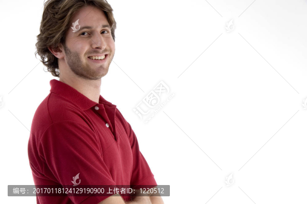 男性的側(cè)位姿